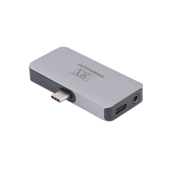 MX Premium Type-C to/HDMI /3.5mm Audio with Type-C PD Charging Adapter (MXP-5138-UHCA-ADP)