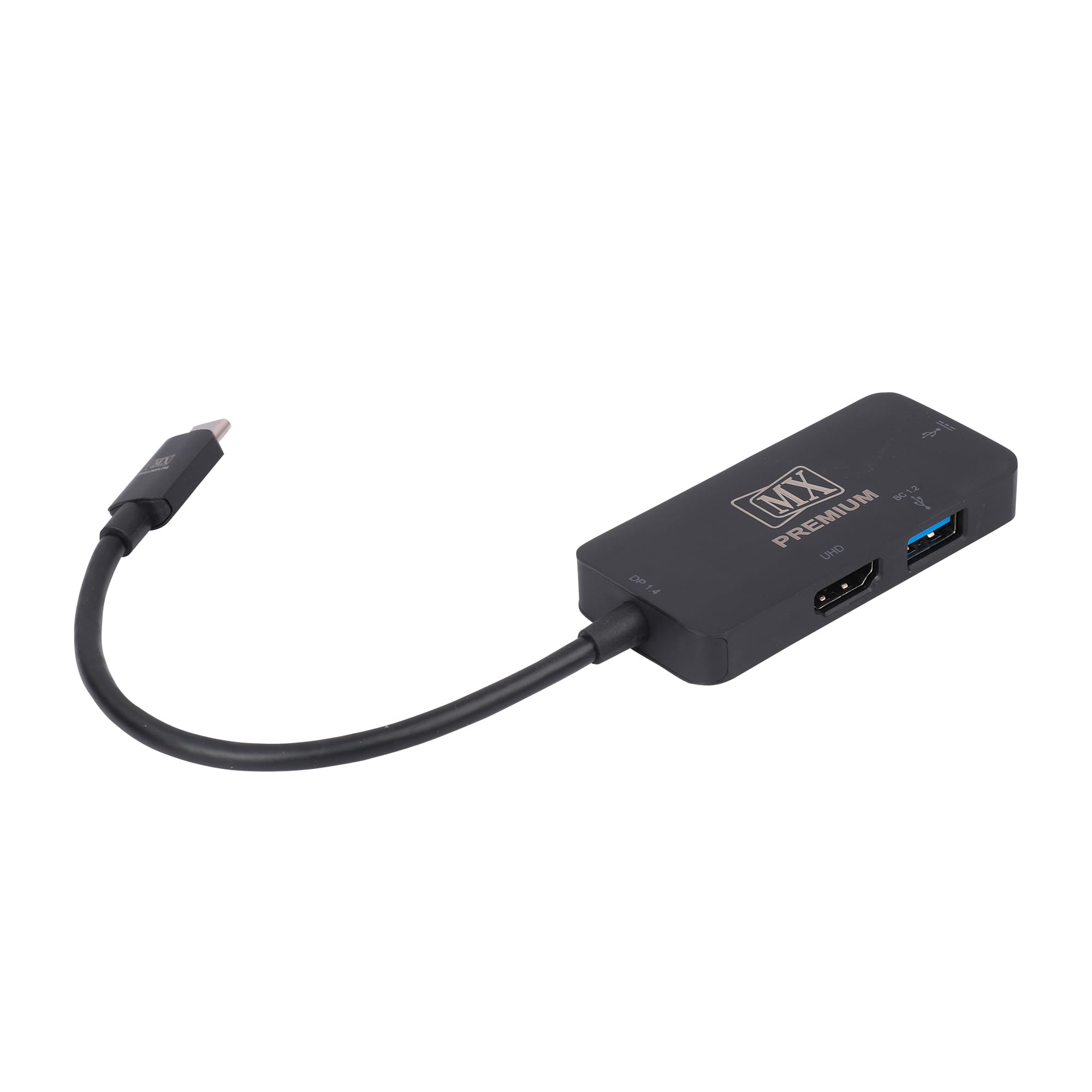 MX Premium Type-C to HDMI/USB-A/Type-C Female (PD & Data) with DP1.4 Alt mode (MXP-5107A-HUC-DP ALT 1.4) - Image 2