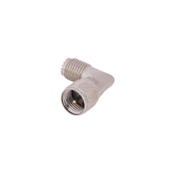 MX Mini UHF Male To Mini UHF Female Connector Right Angle