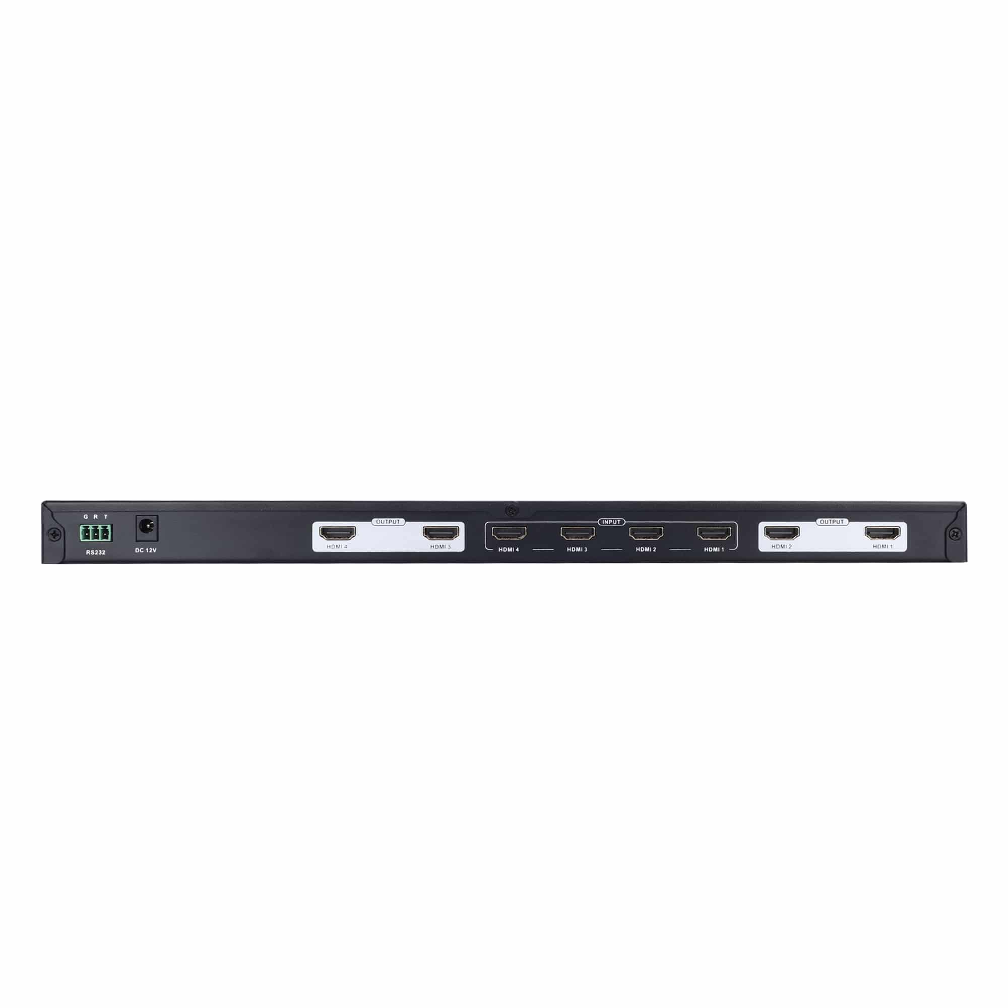 MX Premium 4 x 4 HDMI 2.0 Matrix with 4K x 2K@60Hz (MXP-5519) - Image 2