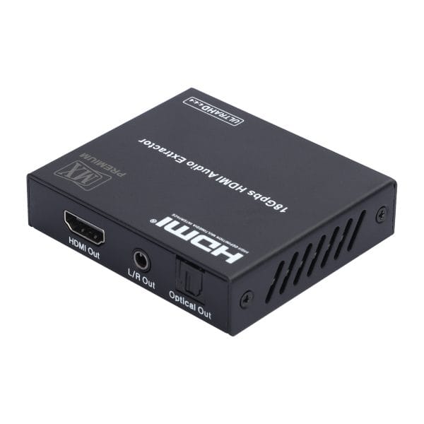 MX Premium HDMI 2.0 Audio Extractor (18Gbps), HDCP 2.2 and DVI Compliant (MXP-5510)