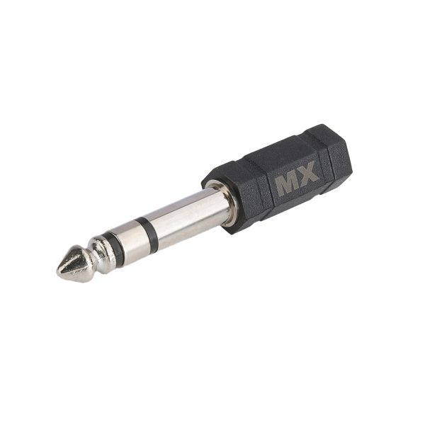 MX 6.35 mm P-38 Stereo Male to 6.35 mm P-38 Mono Female Connector