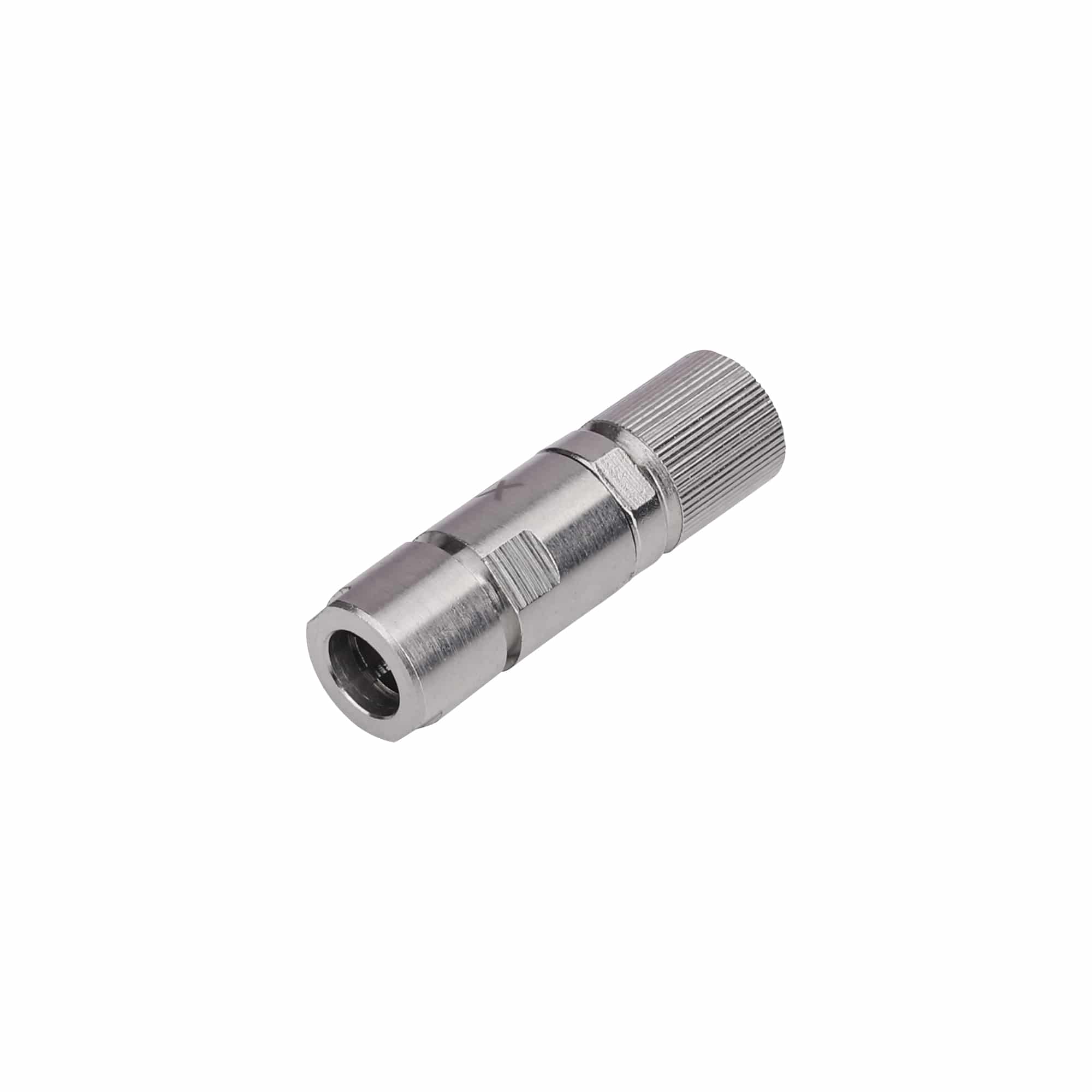 MX 1.6/ 5.6 Male Connector Clamp Type With Teflon (Gold Plated) For RG-59U And 174U Cable - Image 2