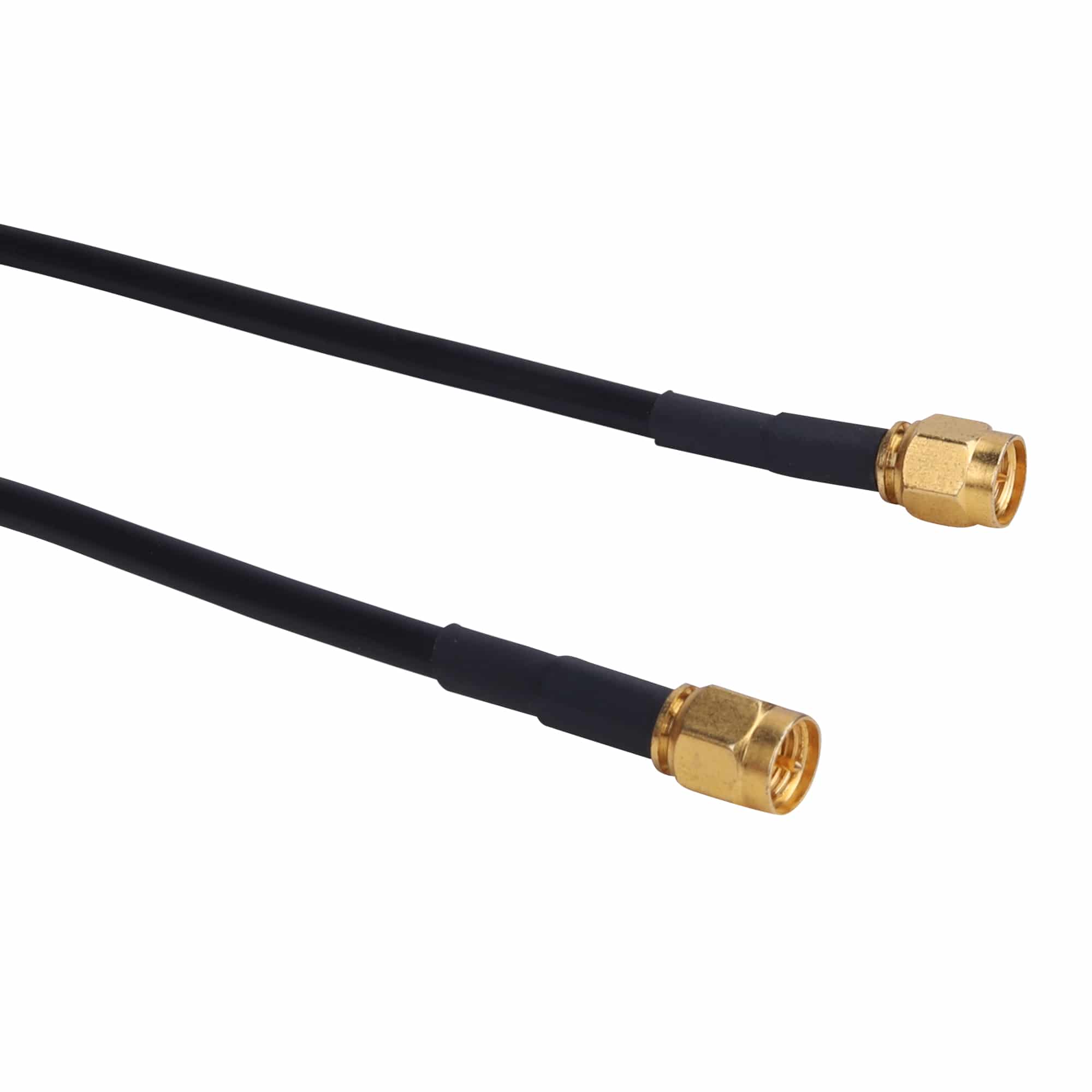 MX SMA Male To SMA Male Cord Gold Plated. 1.5mtr
