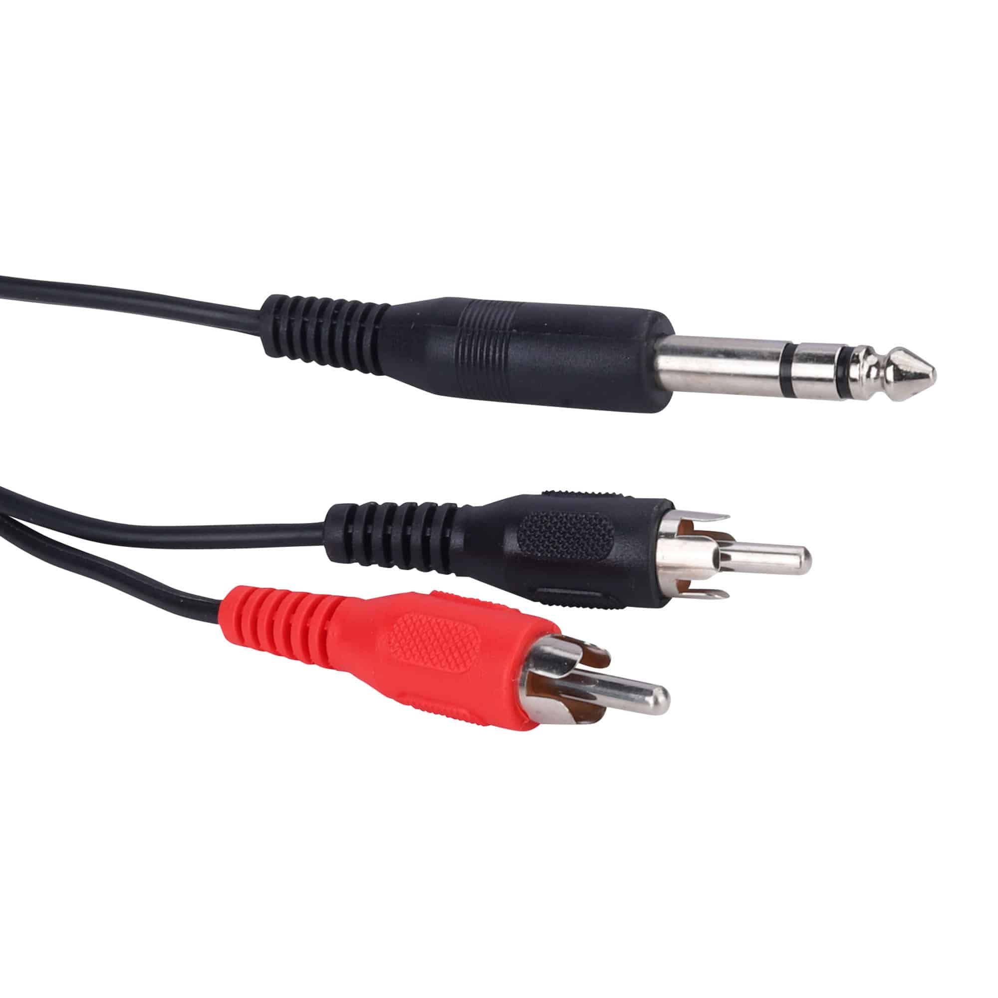MX 6.35mm P-38 Stereo Plug To 2 RCA Plug Cord MX 631 - Image 4