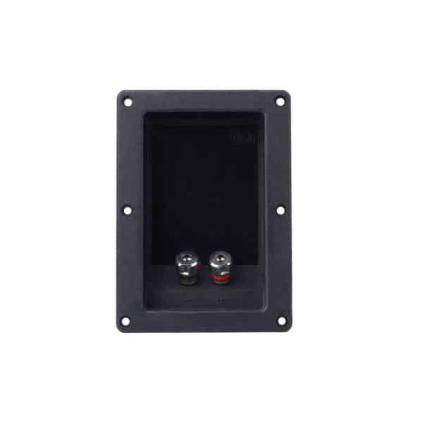 MX 2 WAY BINDING POST SPEAKER TERMINAL RECTANGLE FULL METAL (138x68MM)