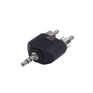 MX EP Stereo Male Plug to 2 RCA Male Plug Connector