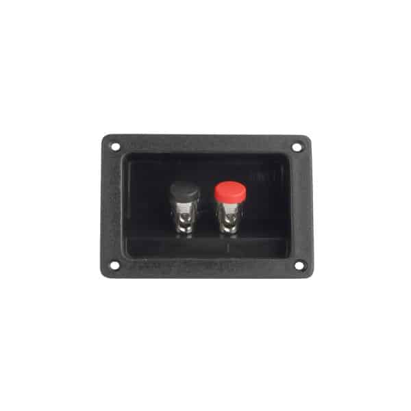 MX 2 WAY BINDING POST SPEAKER TERMINAL RECTANGLE QUICK CONNECT FULL METAL