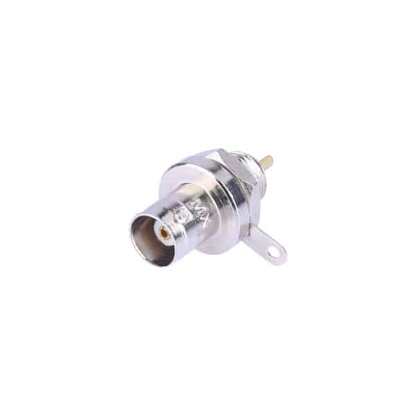 MX BNC FEMALE CONNECTOR INDUSTRIAL TYPE WITH TEFLON PLATING (PIN GOLD PLATED)