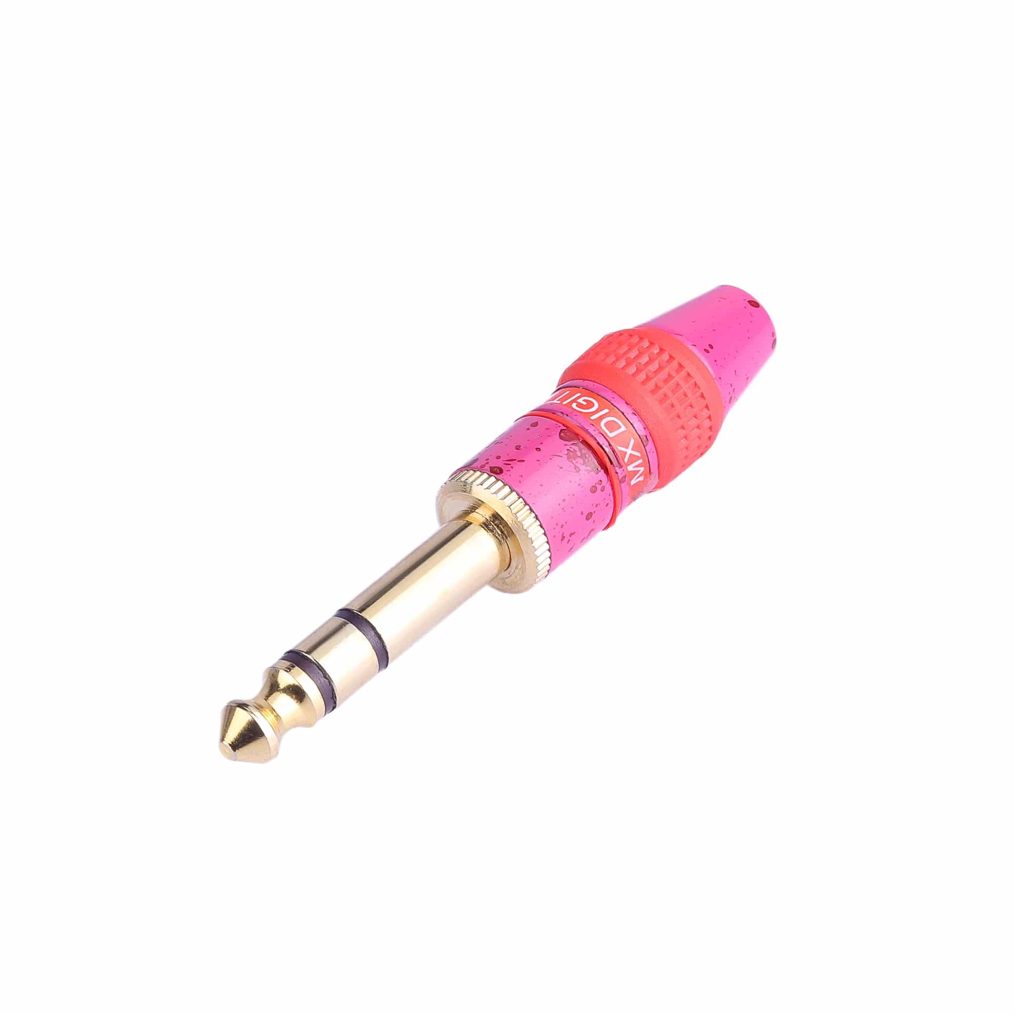 MX 6.35MM P-38 gold plated stereo connector