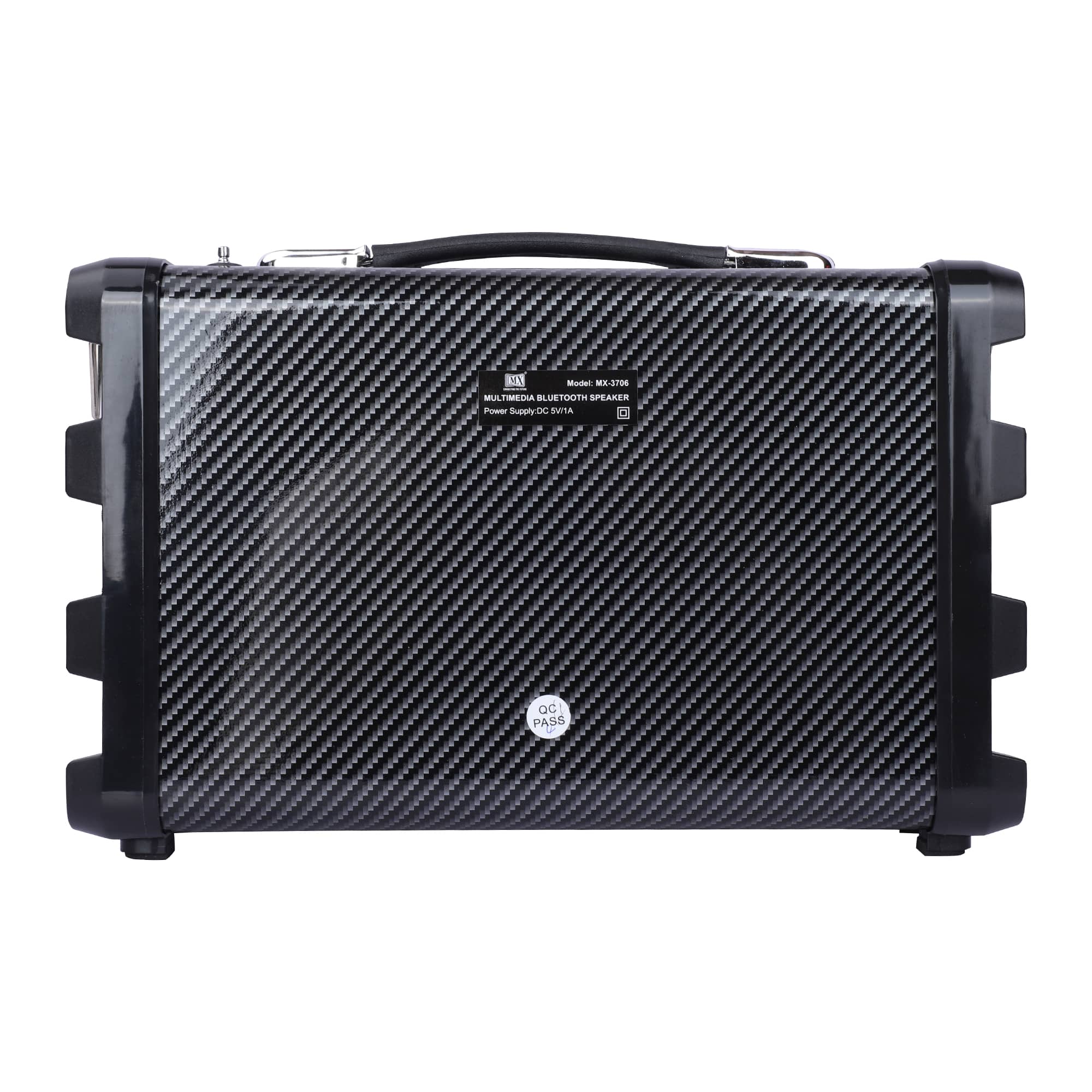MX Portable PA Speaker with Microphone, Remote, Battery, Bluetooth, Aux Input, and Radio - Image 6