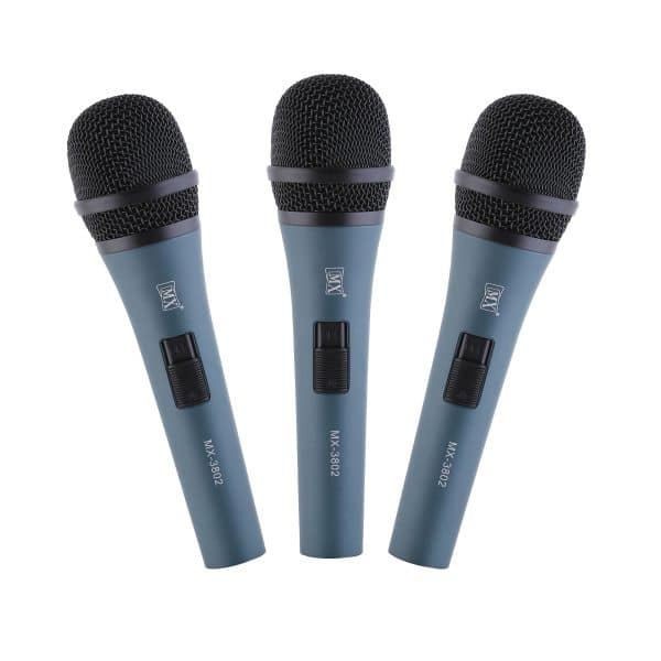 MX Vocal Dynamic Wired Microphone for Vocal & Karaoke Purposed - Acoustics Cartridge 3 SET (MX 3802-3)