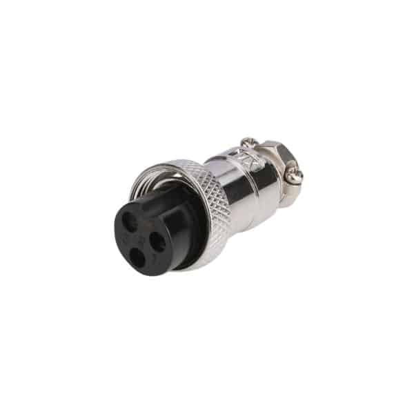 MX M-16 mic male connector - 3 pin plug