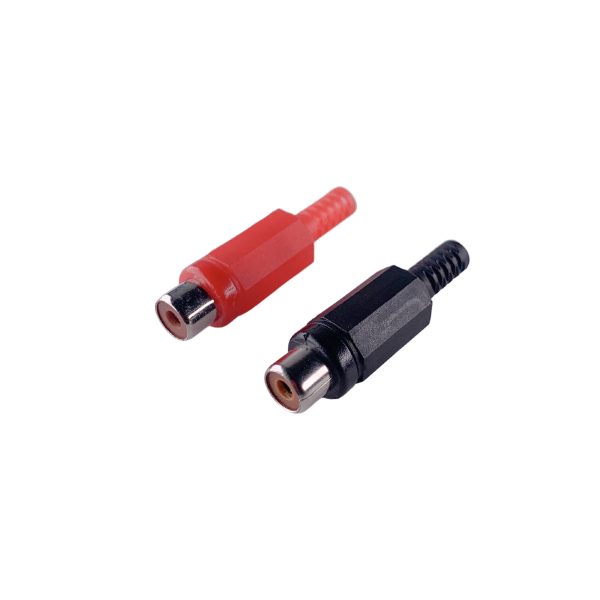 MX RCA FEMALE EXTENTION CONNECTOR DELUXE (COPPER PLATED) - Image 2