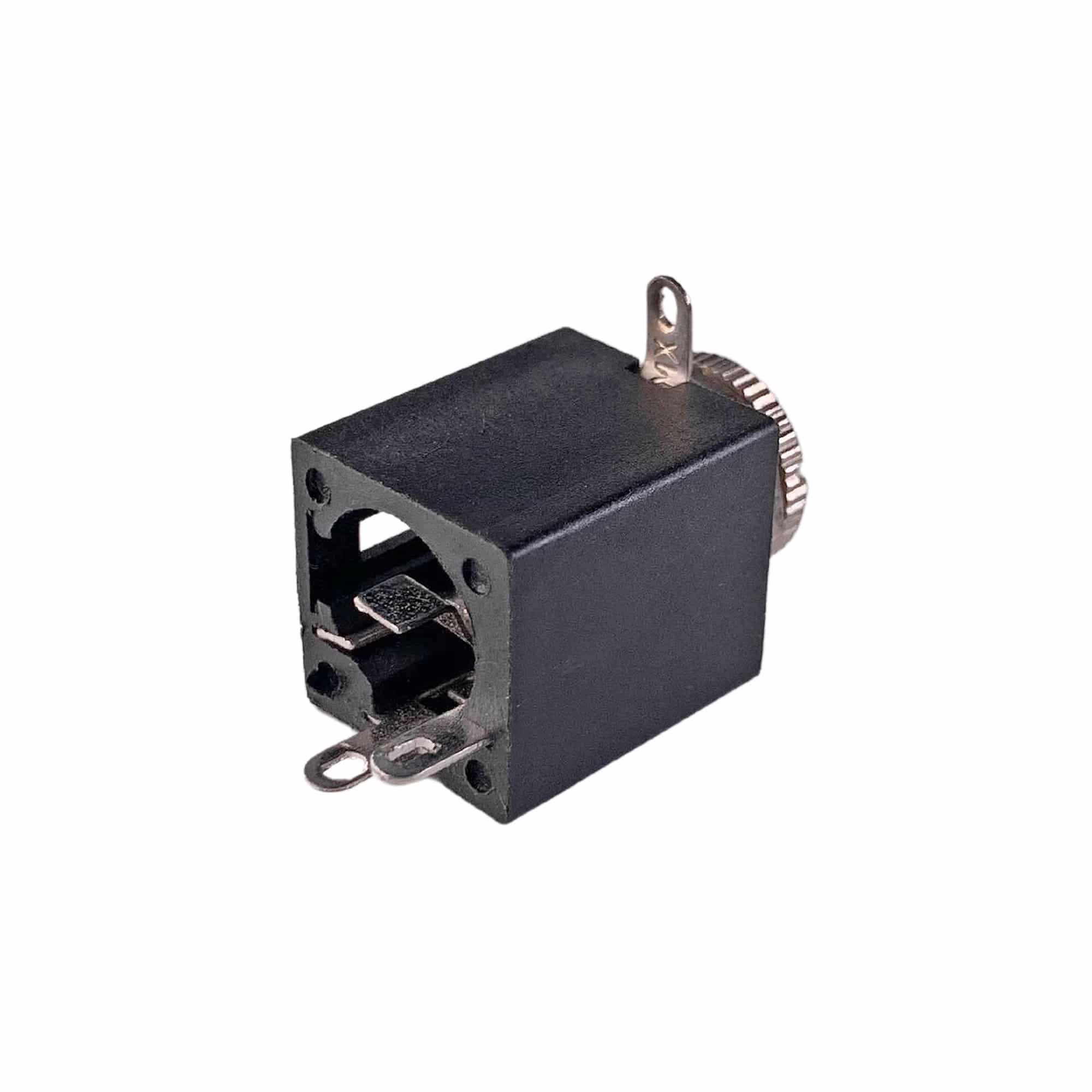 MX 6.35 mm P-38 metal mono female connector - Image 3