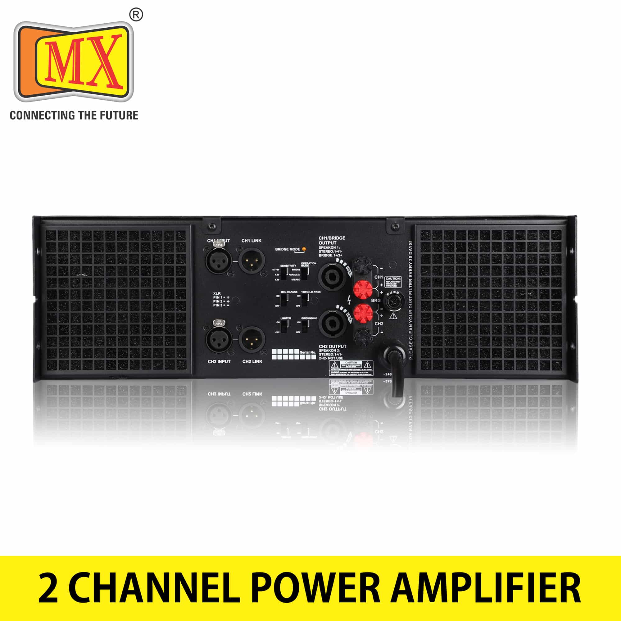 MX high power : high quality : power amplifier : 4800 Watts - Image 5