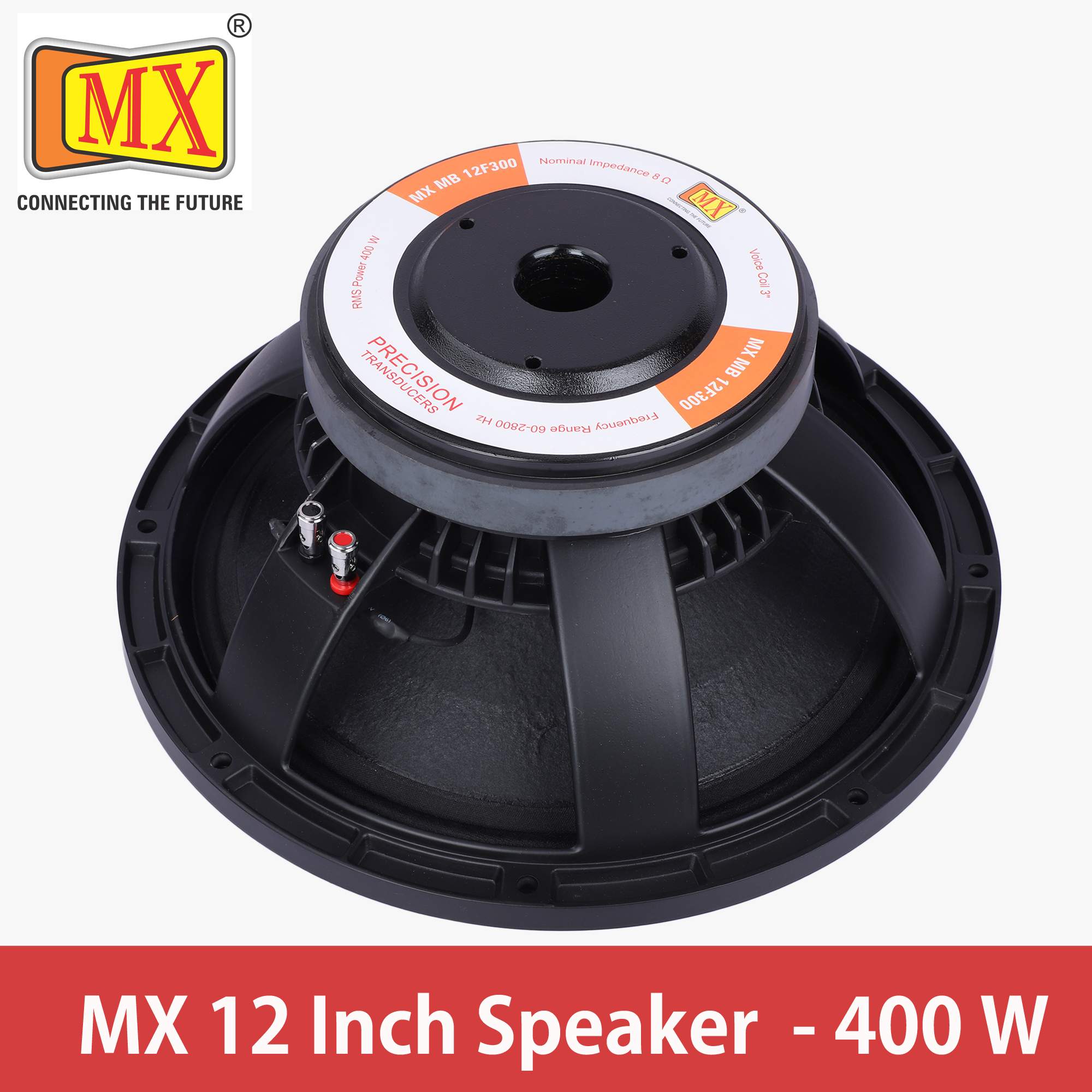 MX MB 12F300: 12-Inch Speaker with Powerful Handling and Seamless Response for High-Performance 2-Way and 3-Way PA Systems - Image 4