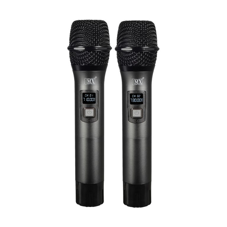 MX Dual UHF Wireless Microphone System with two handheld mics, perfect ...