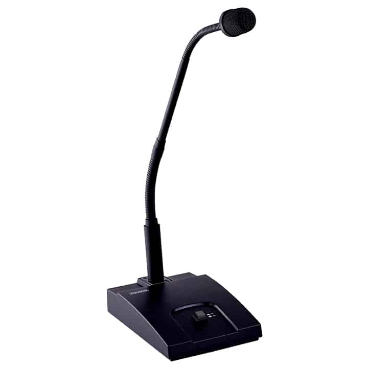 Superlux Gooseneck Microphone with Base, Dual Power with Phantom or Battery