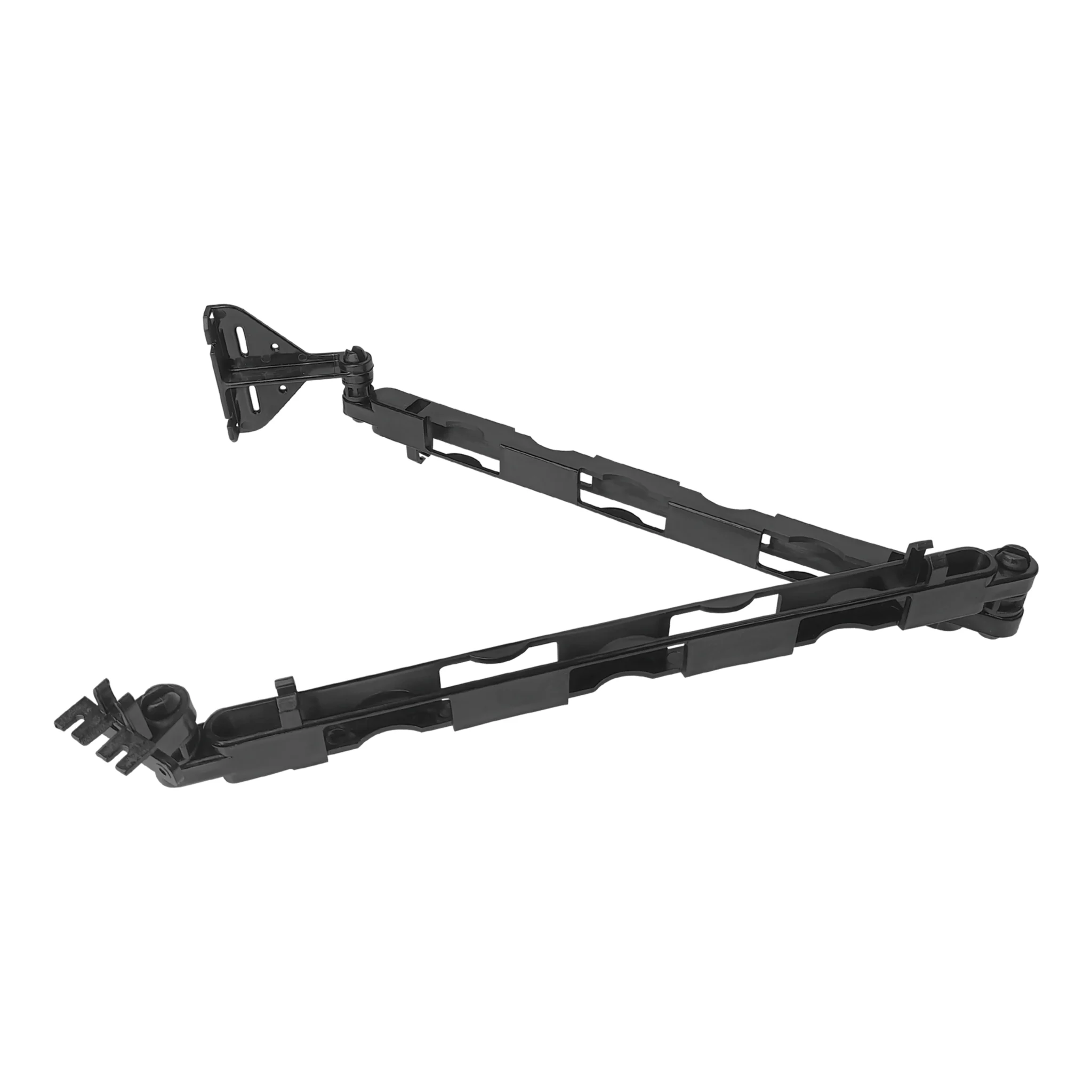 MX Cable Wing Black Cable Guide – Secure and Efficient Cable Management for Furniture