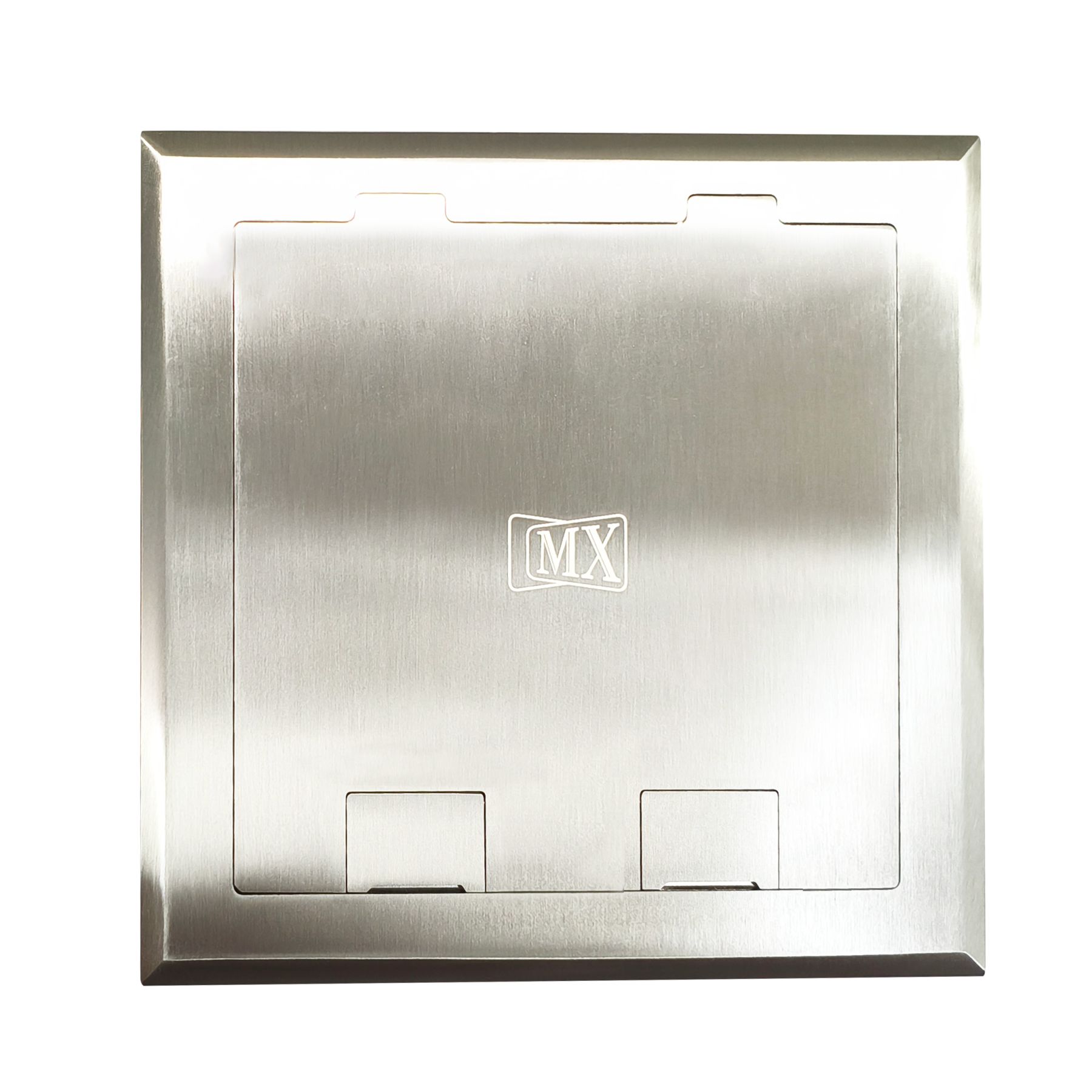 Flush Mount 10-Module Stainless Steel Pop-up Floor Box (45 Series) for Concrete Floors