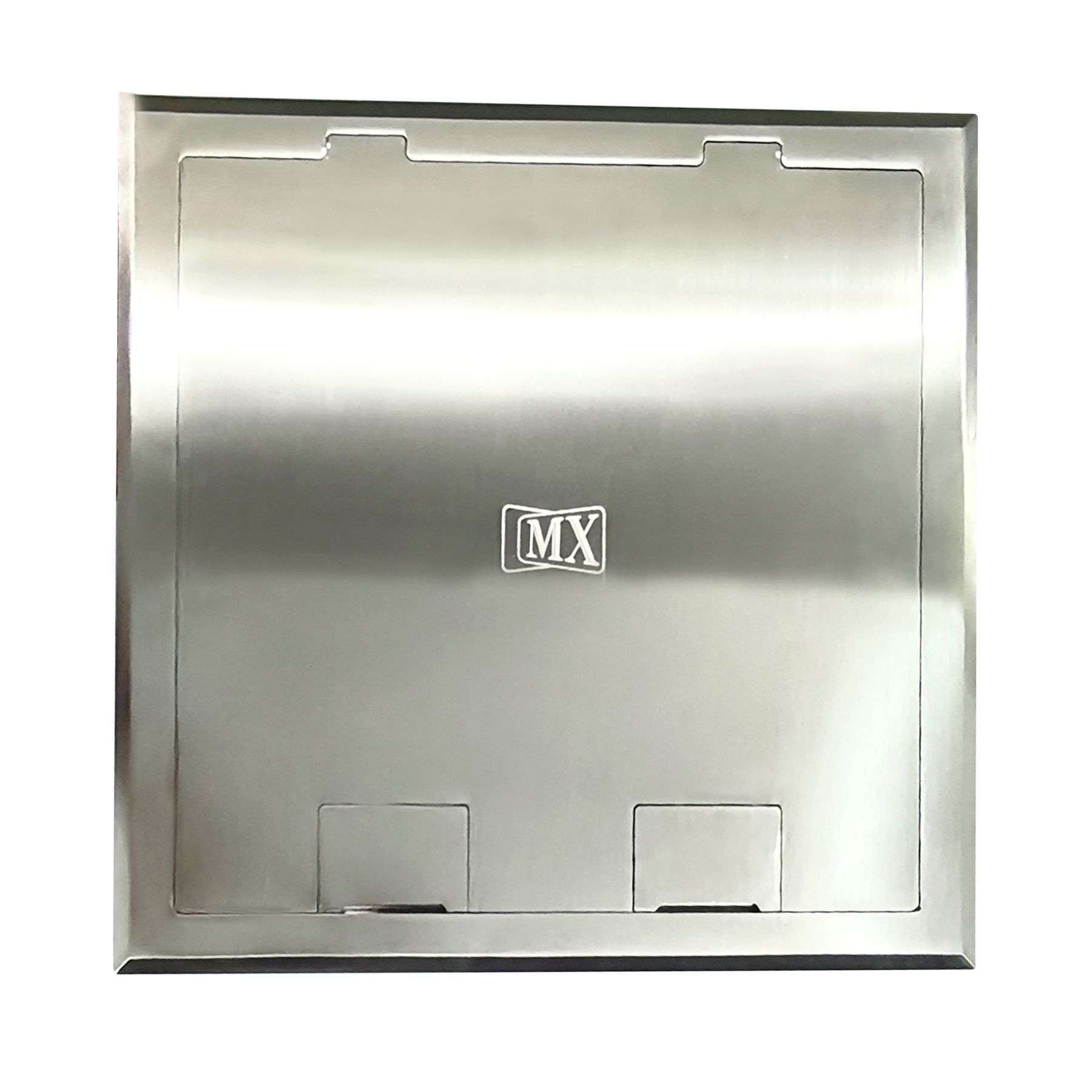 Flush Mount 10-Curved Module Stainless Steel Pop-up Floor Box (45 Series) for Concrete Floors