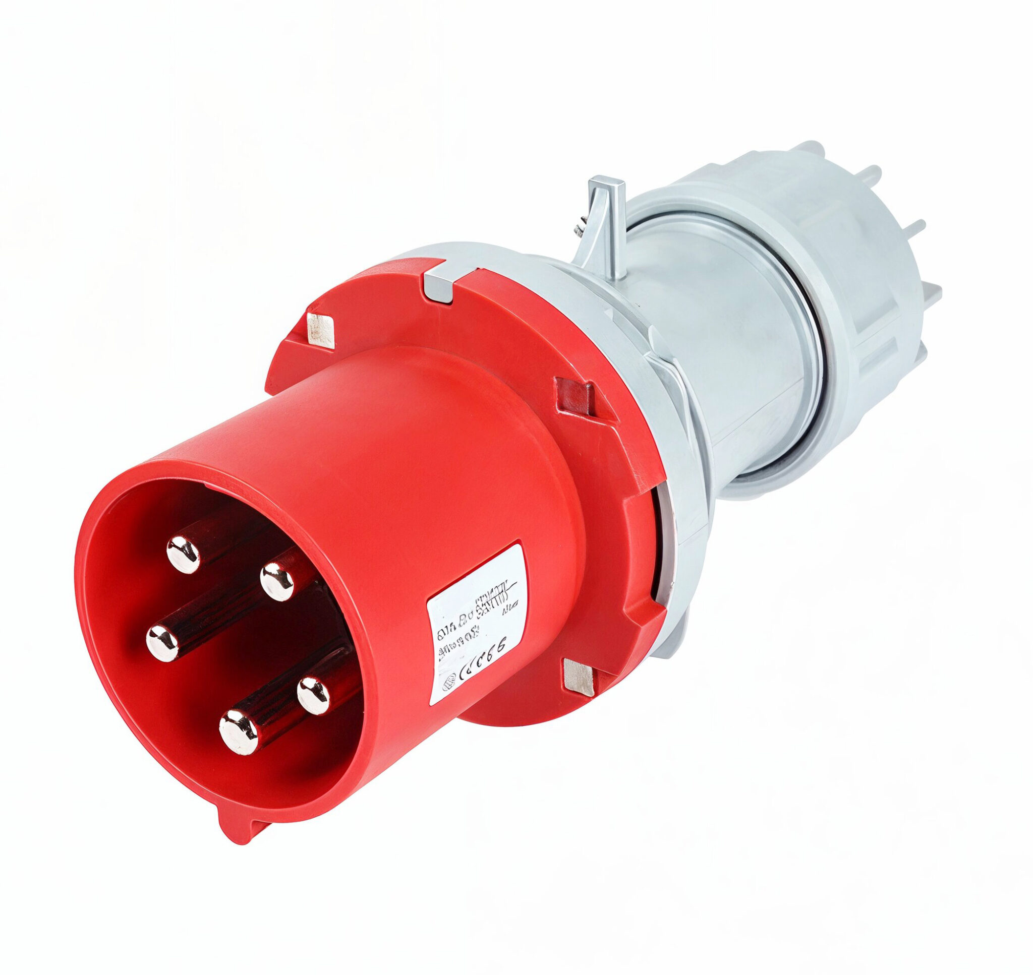 63A 5-Pin IP44 CEE Plug (400V) – Heavy-Duty Industrial Waterproof Connector