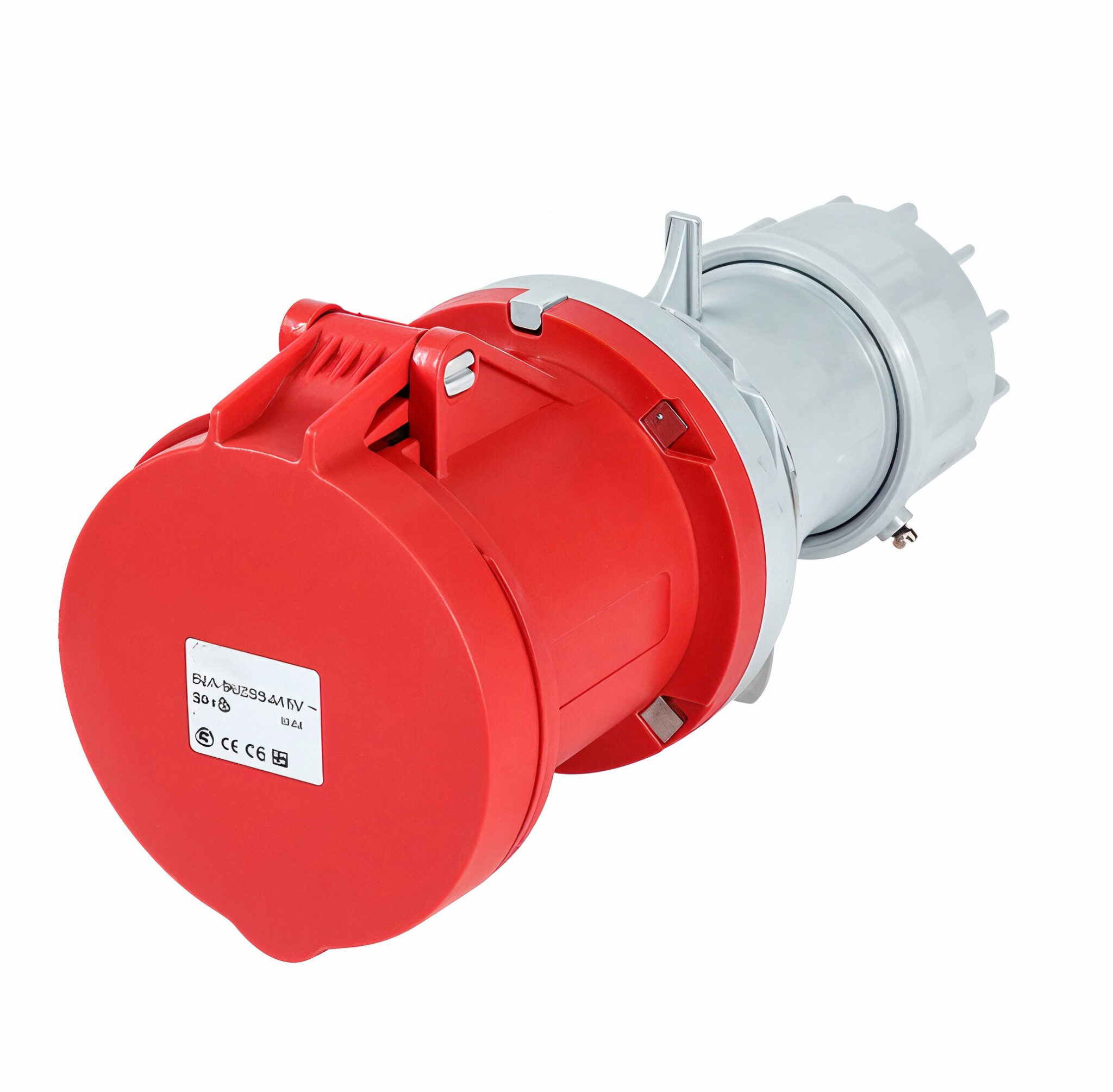 IP44 63A 5-Pole Industrial Plug – 400V Economic Series