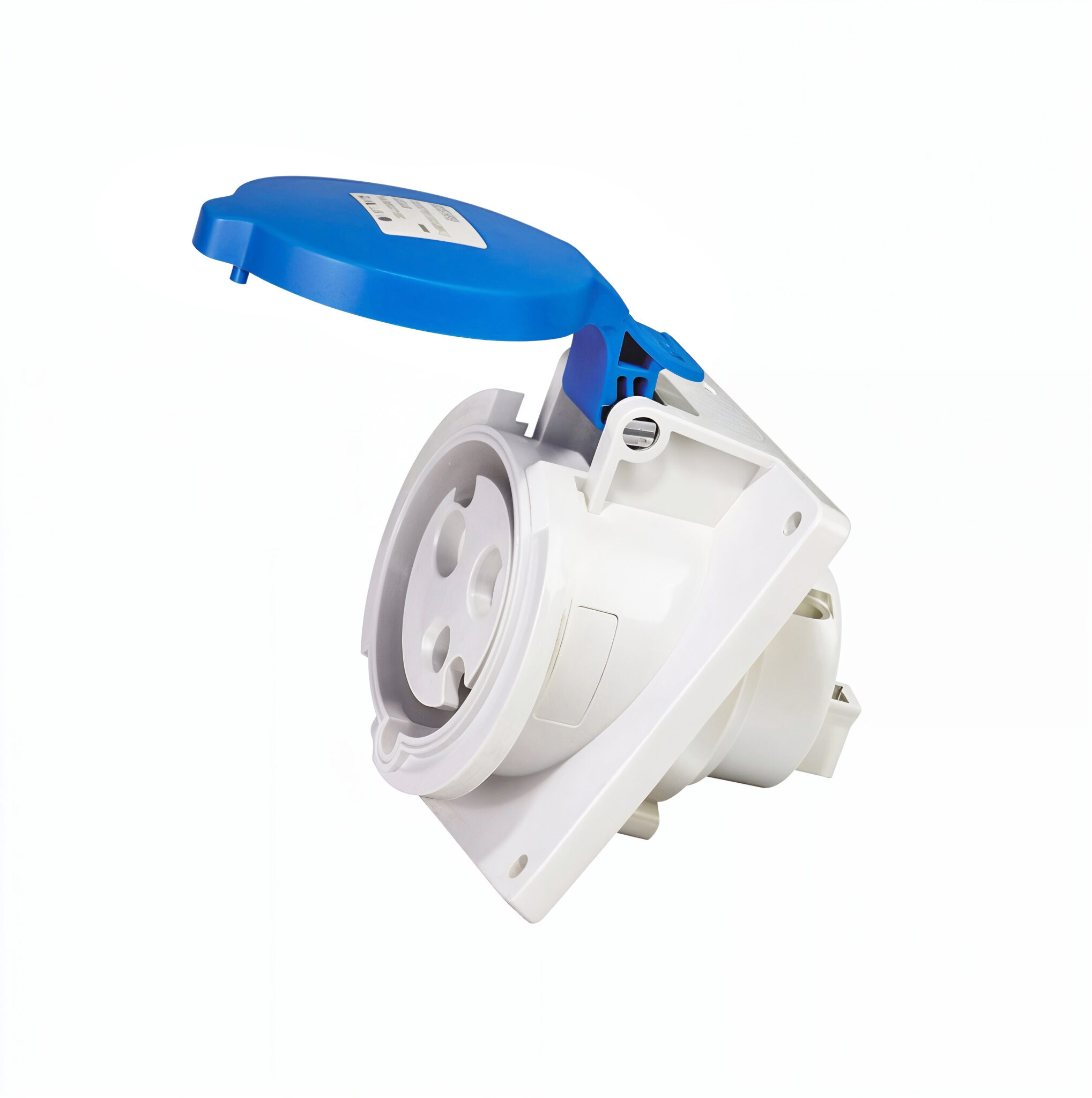 IP44 32 A 3-Pole Industrial Plug (2P+PE) – 230 V Weather-Resistant Connector