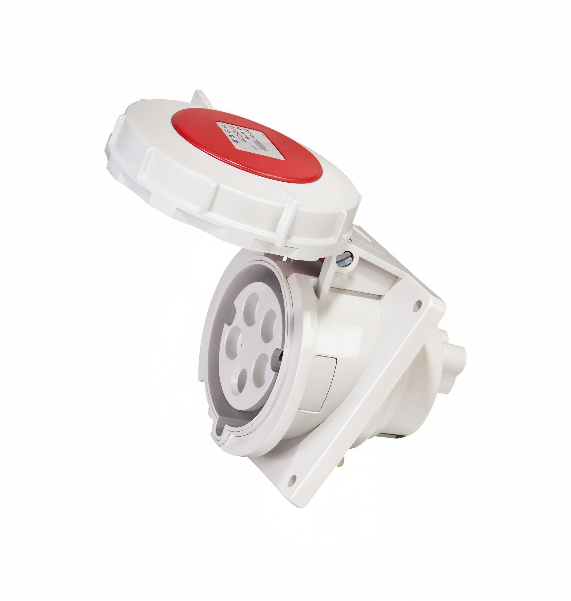 IP67 32A 5‑Pole Industrial Plug (3P+N+PE) – 400V Waterproof Connector