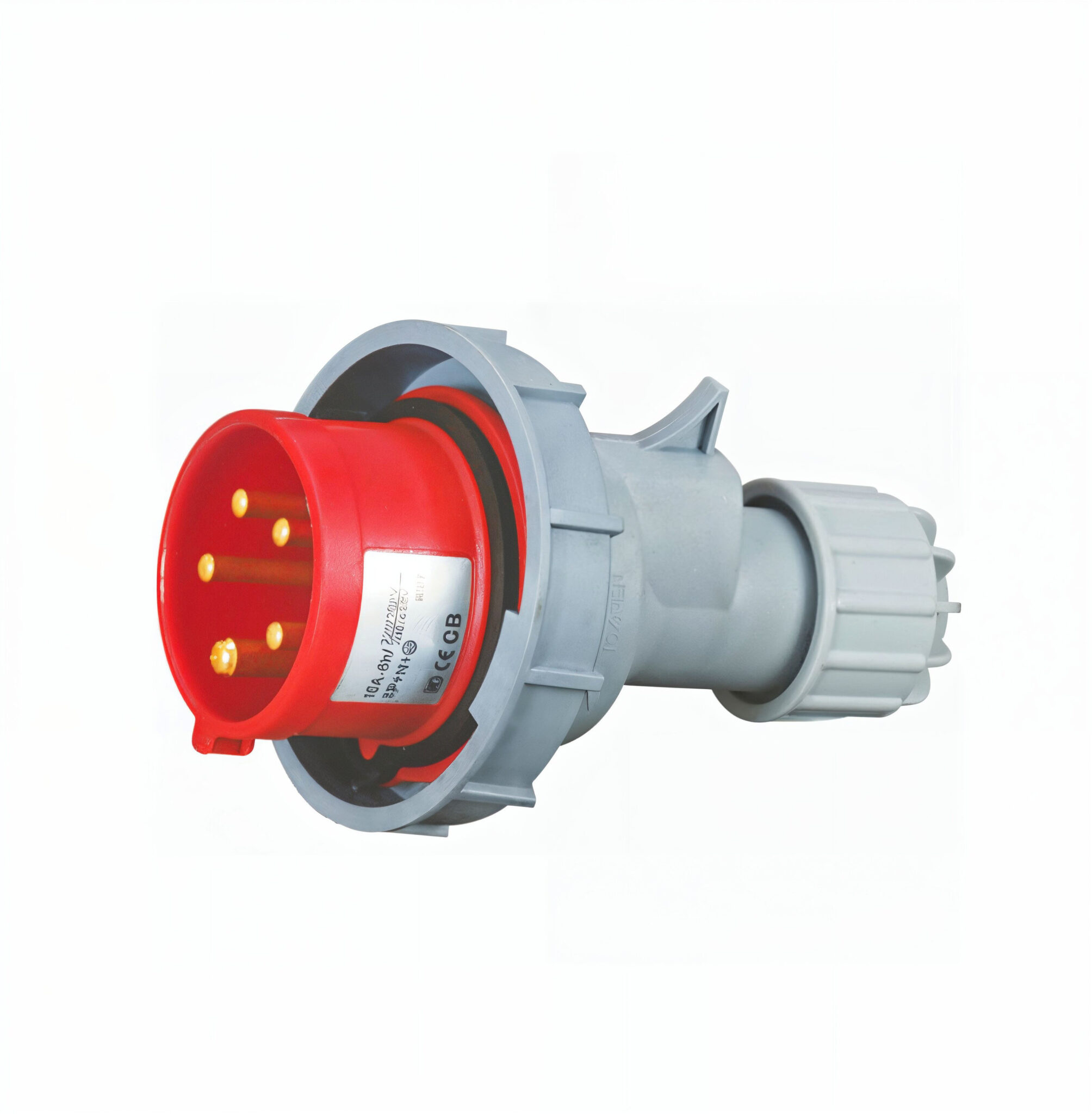 16A 5-Pin IP67 CEE Plug (400V) – Waterproof Industrial Connector