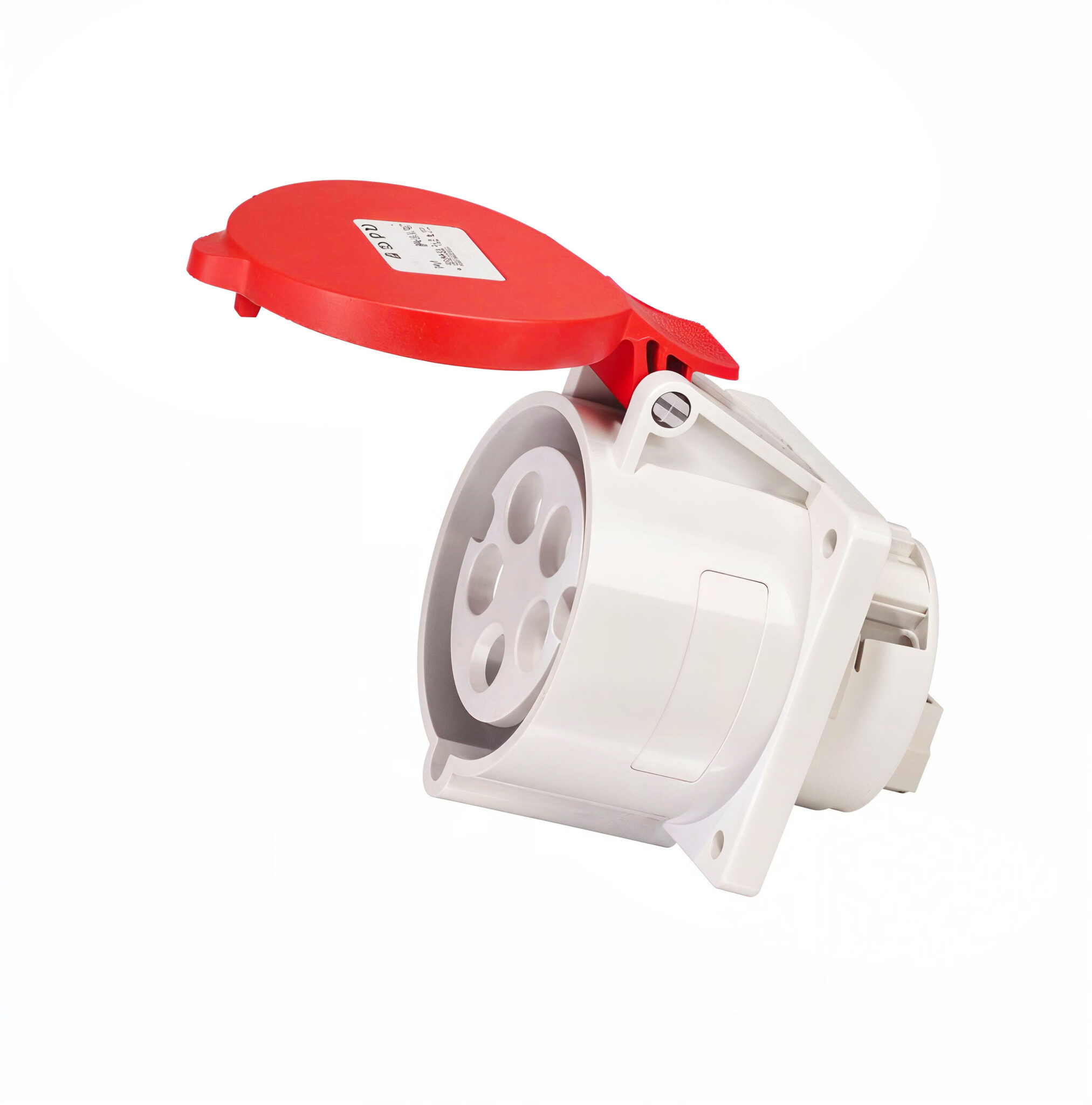 IP44 32A 5‑Pole Industrial Plug (3P+N+PE) – 400V Waterproof Connector