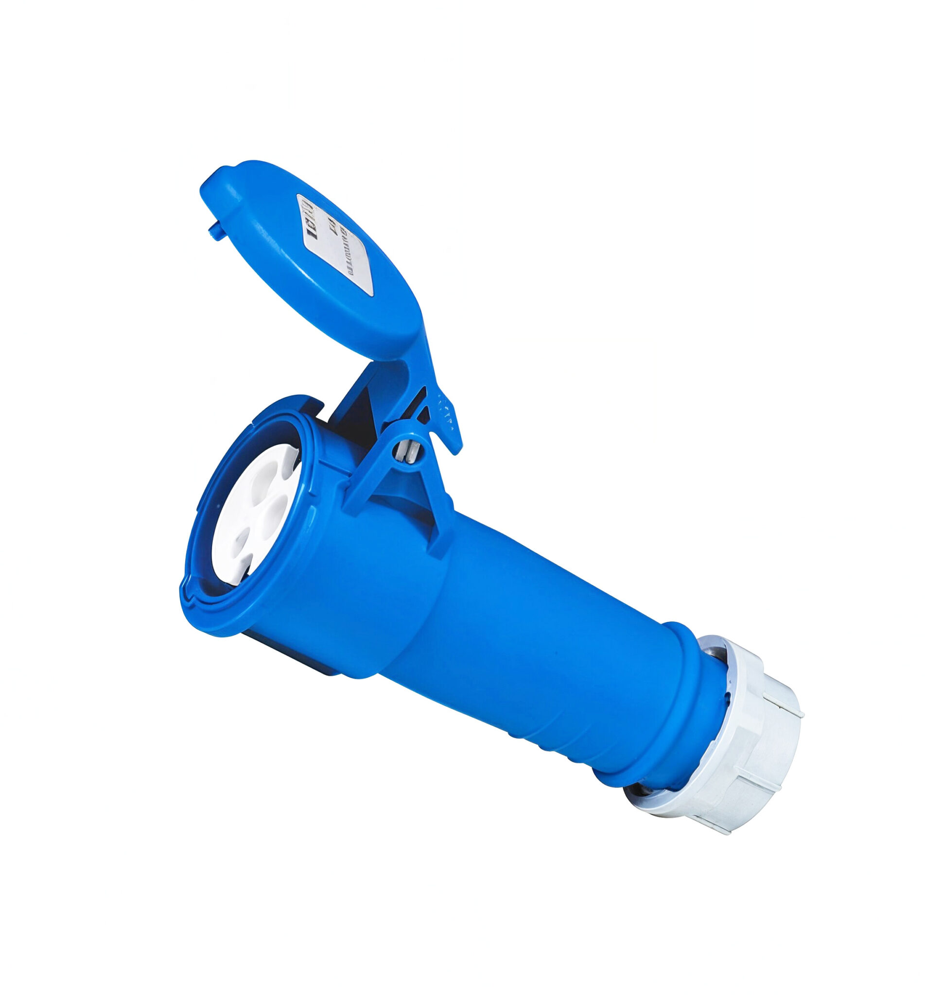 IP44 16A 3‑Pole 230V Industrial Plug – Splashproof Connector