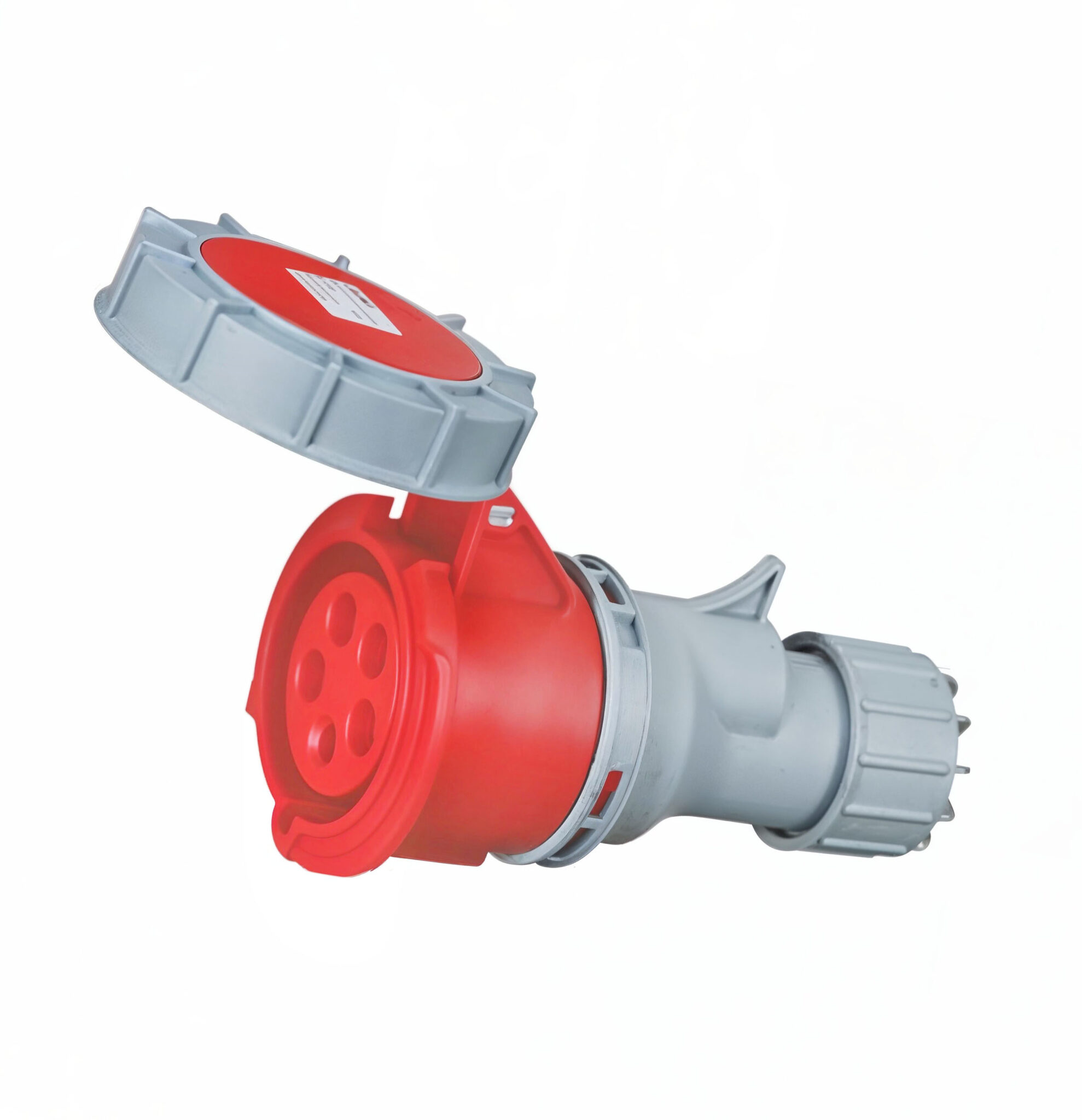 IP67 16A 5-Pole Industrial Plug – 400V Economic Series
