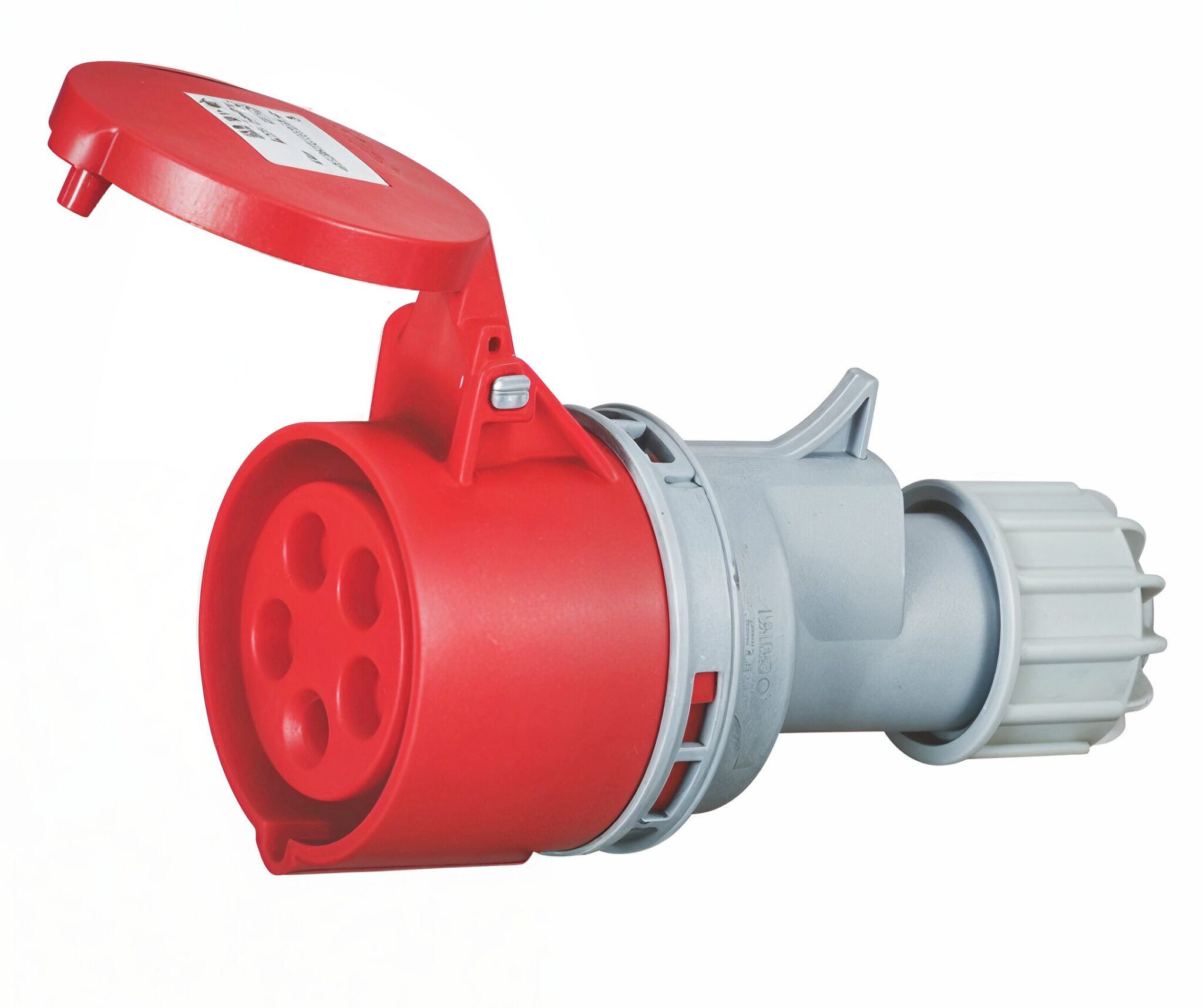 IP44 32-Amp 5-Pole Industrial Plug – 400 V Economic Series