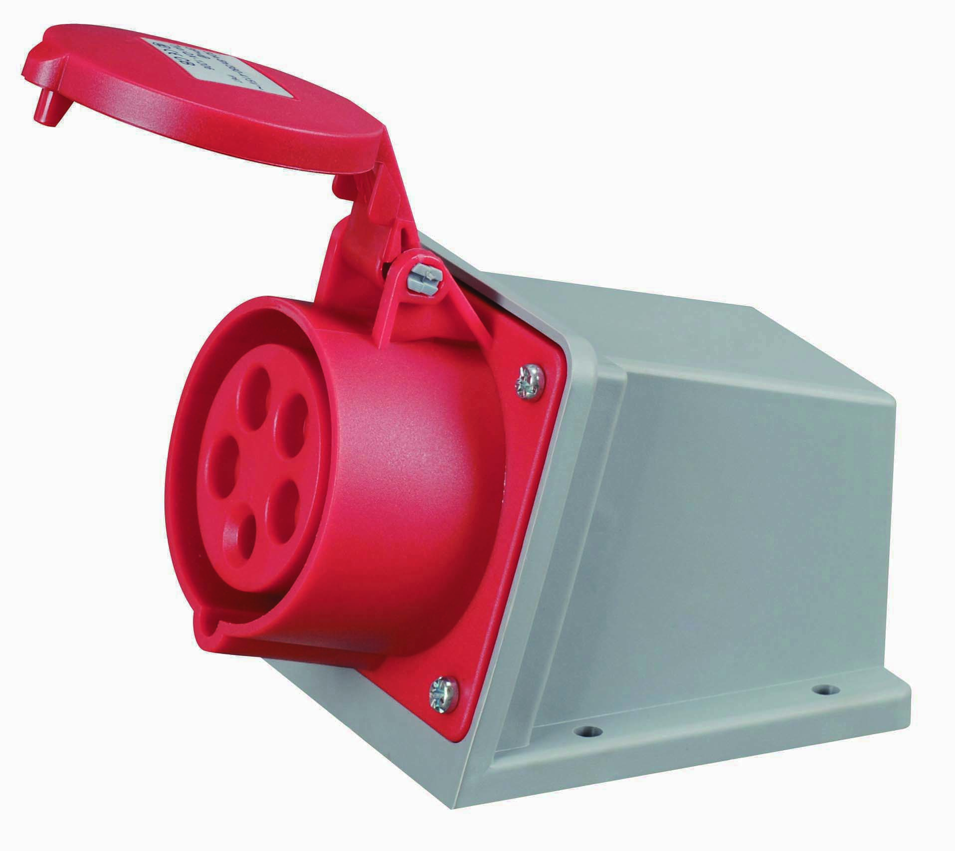 IP44 16A 5-Pole Industrial Plug 685 – 400 V Weather-Protected Heavy-Duty Connector
