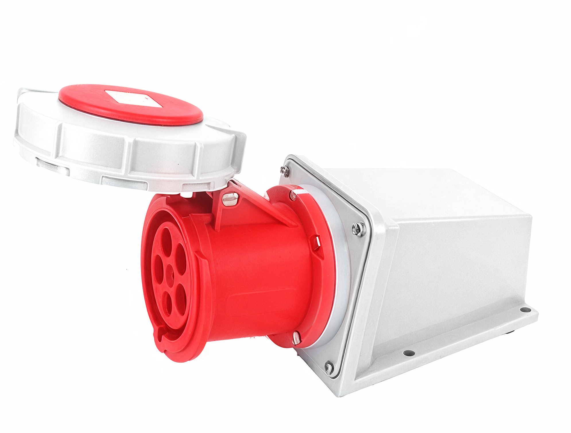 IP67 63A 5-Pole Heavy-Duty Industrial Plug 670 – 400 V Waterproof & Dust-Tight Connector