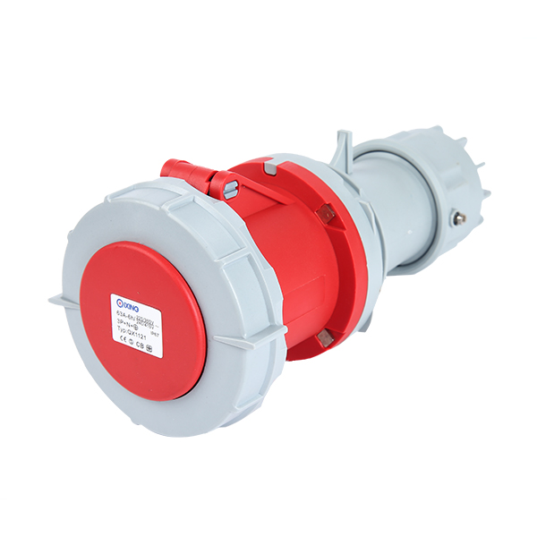 IP67 125A 5-Pole Industrial Plug – 400V Economic Series