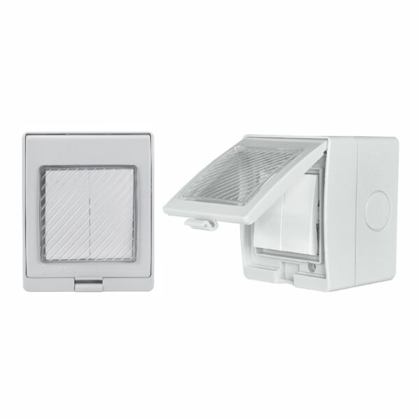 MX 7278 IP55 Waterproof 2 Module Switch – Safe Outdoor & Indoor Power Control