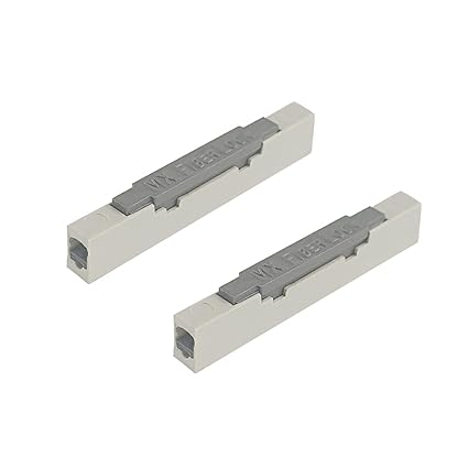 MX Fiber Lock Mechanical Splice Single Mode Optical Fiber Connector Grey Pack of 2
