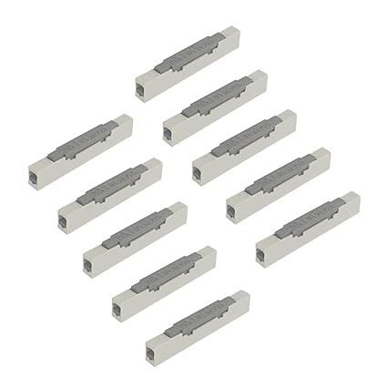 MX Fiber Lock Mechanical Splice Single Mode Connector Grey – Pack of 10, Quick and Reliable Termination for Networking, Labs, and Educational Use
