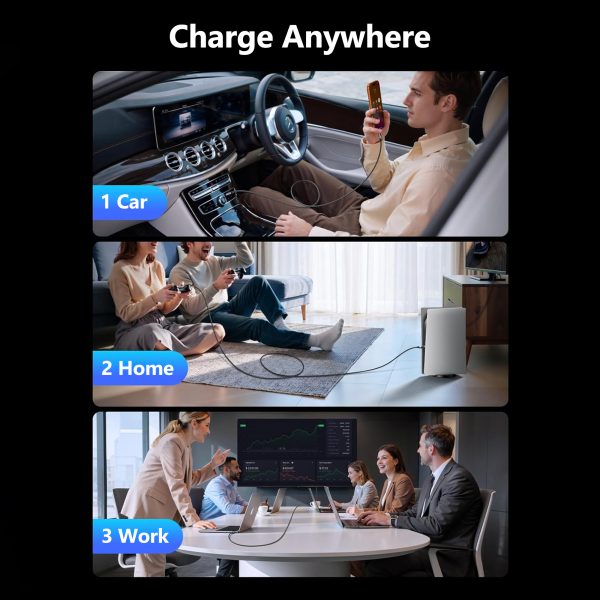 MX 240W USB C to USB C Cable PD 3.1,Type C to Type C Fast Charging Cable High Speed Data Transfer & Charging Type C Cable for MacBook, iPhone, Samsung Galaxy S25/S24, iPad & Laptops – 1.2 Mtr Cord