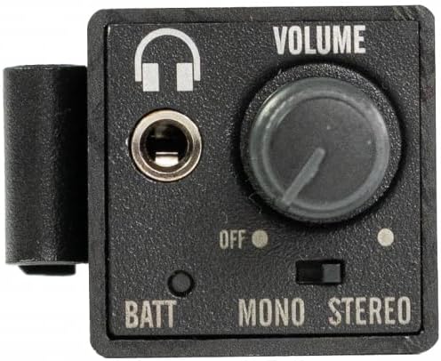Superlux HA1D Wired Personal in-Ear Monitor Amplifier for Stage and Worship | For worship teams and live musicians; Zero-latency monitoring, locking XLR/TRS input and up to 12-hour AAA battery life.