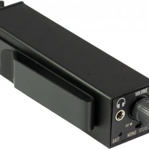 Superlux HA1D Wired Personal in-Ear Monitor Amplifier for Stage and Worship | For worship teams and live musicians; Zero-latency monitoring, locking XLR/TRS input and up to 12-hour AAA battery life.