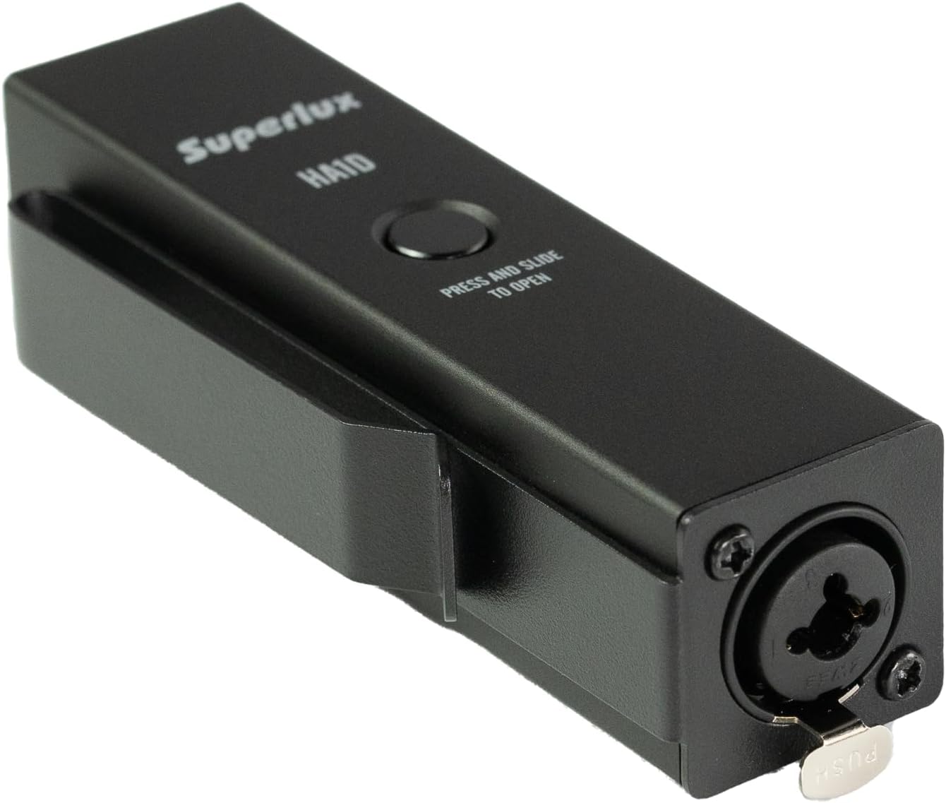 Superlux HA1D Wired Personal in-Ear Monitor Amplifier for Stage and Worship | For worship teams and live musicians; Zero-latency monitoring, locking XLR/TRS input and up to 12-hour AAA battery life.