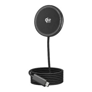 MX 25W Qi2.2 Magsafe Wireless Charger, Fastest Wireless Charging - Charge 50% in 30 mins, New Qi2.2 Certified Technology, iPhone 12 to 17 All Models & Android Wireless Devices (Space Grey)